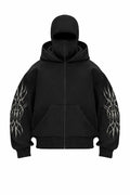 Printed Balaclava Hoodie