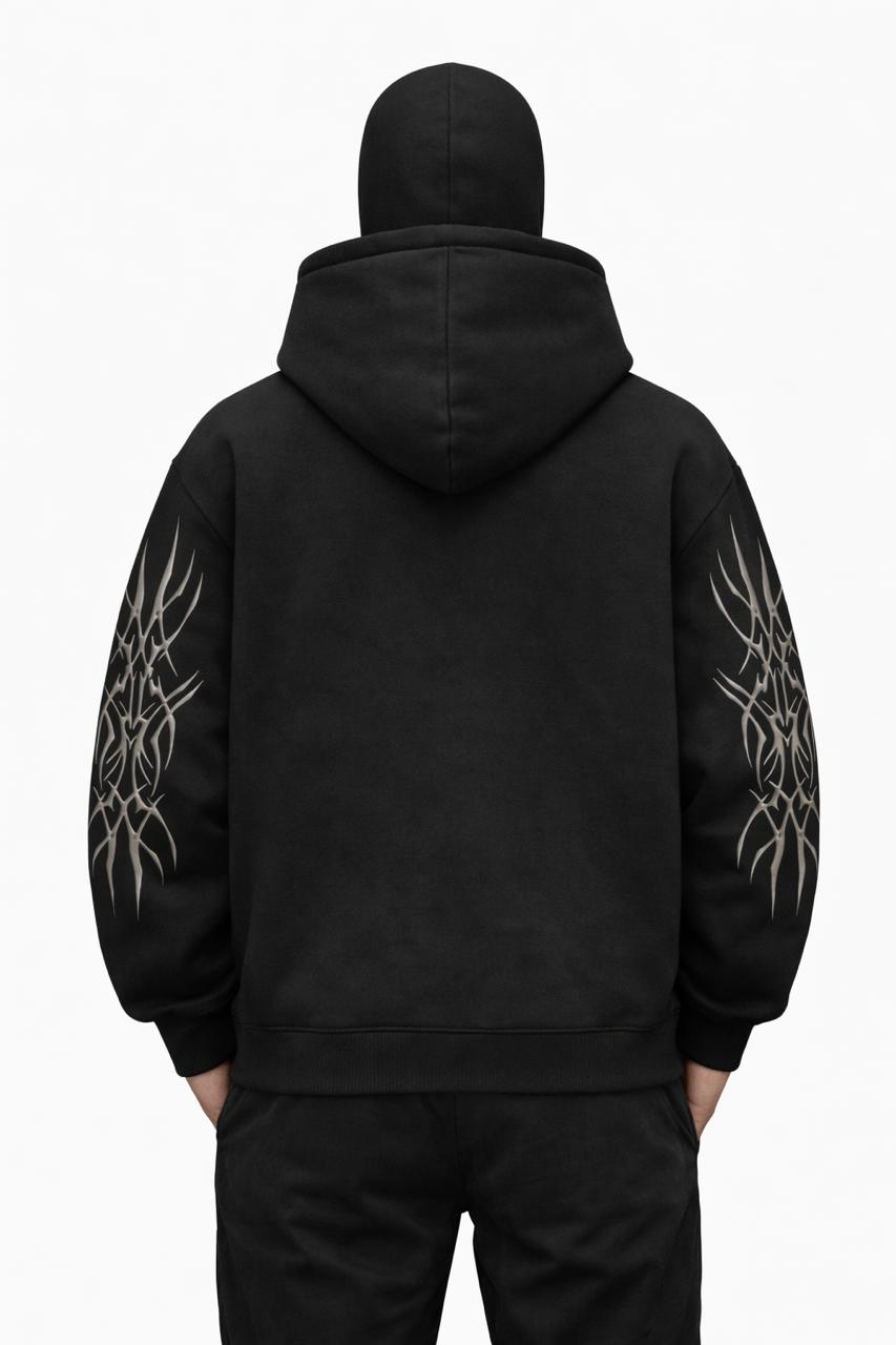 Printed Balaclava Hoodie